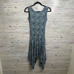 Bcbgmaxazria blue dress size xxs sleeveless Eleyna
